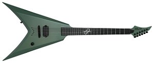 Guitarra Solar V2.6ag Army Green Matte - Flying V