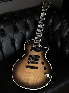 Guitarra Esp Ltd Ec-1000t Flame Maple - Black Natural Burst Outlet