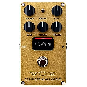 PEDAL VAL. COPPERHEAD DRIVE OVERDRIVE/DISTORTION VOX VE-CD