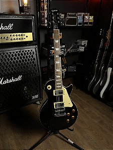 Guitarra Epiphone Les Paul Standard Black captadores gibson