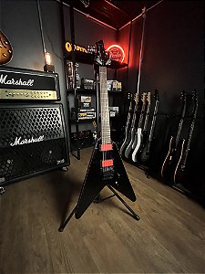 Guitarra Schecter Gary Holt V-1 Black com Case