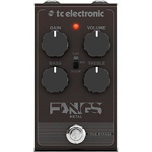 PEDAL - TC ELECTRONIC - FANGS METAL DISTORTION