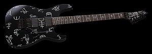 Guitarra Esp Ltd Kirk Hammett Signature Demonology - Black