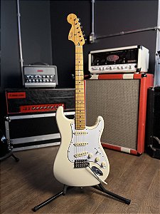 GUITARRA FENDER STRATOCASTER JIMI HENDRIX OLYMPIC WHITE