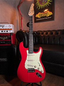 GUITARRA SEIZI VINTAGE SHINOBI SSS - FIESTA RED