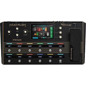 Pedaleira HeadRush Prime Modelador de Amplificadores Multi Efeitos e Processador Vocal