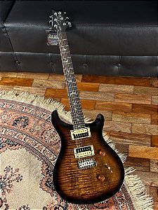 Guitarra Prs Se Custom 24  - Black Gold Burst - Nova - Com Bag