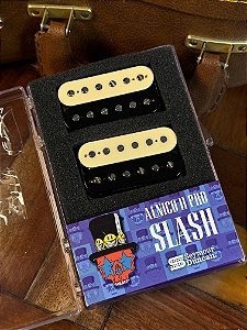 CAPTADORES SEYMOUR DUNCAN ALNICO II PRO SLASH - APH2s zebra