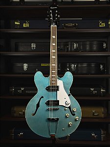 Guitarra Semi Acust. Epiphone Casino Worn - Worn Blue Denim