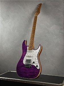 GUITARRA SEIZI KATANA MUSASHI PLUS HSS RM AMETHYST PURPLE