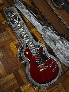 Guitarra Epiphone Les Paul Custom Jerry Cantrell Wino - Dark Wine Red