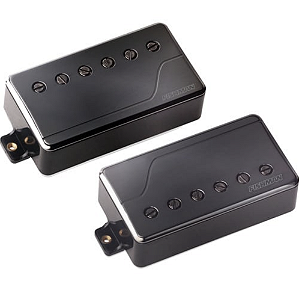 SET CAPTADORES FISHMANFLUENCE CLASSIC HUMBUCKER BLACK NICKEL