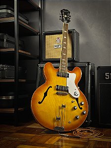 Guitarra Epiphone Semi acústica riviera royal tan - Usada
