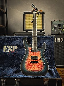 GUITARRA ESP USA M-II NTB NT - BLUE ROSE