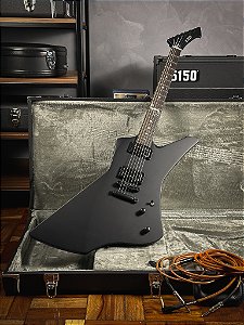 Guitarra ESP LTD Snakebyte Blks James Hetfield Signature - Semi - Nova - Humbucker - Ponte Fixa