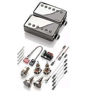 Captadores Ativos EMG JH Set James Hetfield Signature Chrome