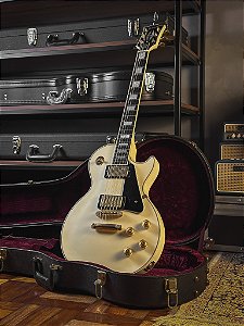 Guitarra Gibson Les Paul Custom Shop Artic White