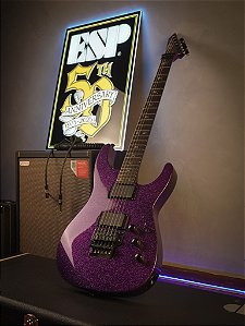 Guitarra Esp Ltd Kirk Hammett Lkh602sps - Purple Sparkle