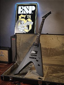Guitarra Esp Ltd Jh Vulture - Black Satin - Outlet
