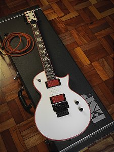 Guitarra Esp Ltd Ec256 - Snow White - Captadores Emg Jim