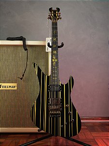 Guitarra Schecter Synyster Custom-s #1742 Black and Gold