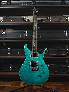 Guitarra Prs Se Custom 24-08 - C844 - Eriza Verde - Com Bag Guitarra Prs Se Custom 24-08 - C844 - Eriza Verde - Com Bag