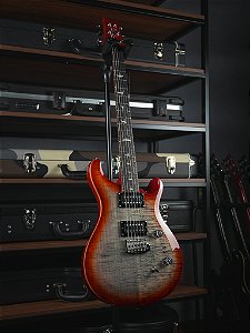 Guitarra Prs Se Custom 24-08 - Charcoal Cherry Burst