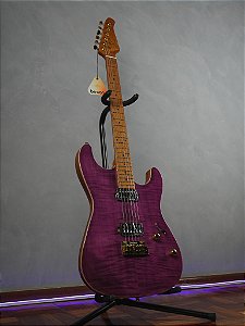 Guitarra Benson Hardy Modern M PPB - HH - Bag - Purple Burst
