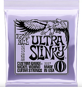 Encordoamento 010-048 Ultra Slinky Niquel P02227 Ernie Ball