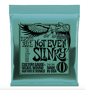 Encordoamento 012-056 Not Even Slinky P02626 Ernie Ball
