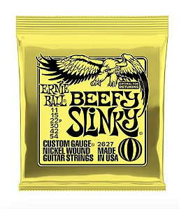 Encordoamento 011-054 Beefy Slinky Niquel P02627 Ernie Ball