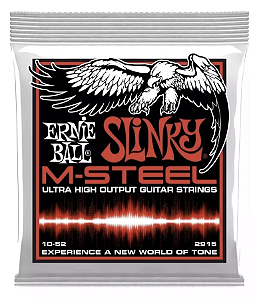 Encordoamento 010-052 Slinky M-Steel P02915 Ernie Ball