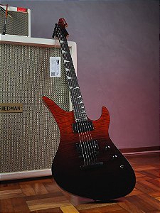 Guitarra Schecter Avenger Standard Blood Burst #3963 Cn