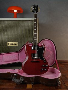 Guitarra Epiphone 61 Sg Standard Case - Aged Sixties Cherry