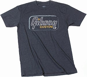 T-shirt Gibson Custom T Ga-gcrmmd - Gray
