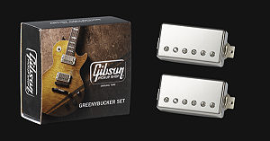Set de Captadores Humbucker Gibson Greenybucker Ponte/Braço