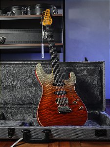 Guitarra Schecter California Classic Bengal Fade#7303 Japan