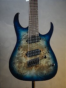 Guitarra Ibanez 7c Rgm Rgms7pb-cbs