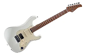 Guitarra Mooer Com Efeitos S801 Gtrs Vintage White Footswitch
