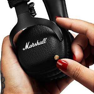 Fone de ouvido Marshall black - MID BLUETOOTH - Marshall