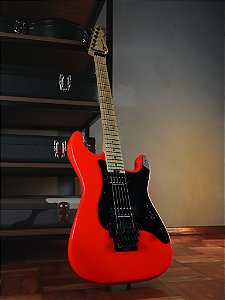 Guitarra Charvel So-Cal Pro Mod Style 1 - Neon Pink - Usada