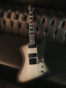 GUITARRA ESP LTD PHOENIX-1000 EVERTUNE - SILVER SUNBURST SATIN - FISHMAN - COM CASE