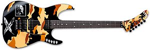 GUITARRA ESP LTD GEORGE LYNCH DESERT EAGLE - BLACK W/ GRAPHIC