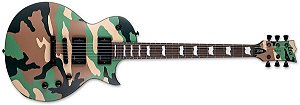 GUITARRA ESP LTD EC-1000 - WOODLAND CAMO SATIN - COM CASE