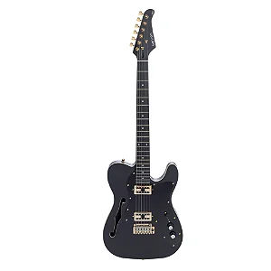 Guitarra Benson Brave One TL Thinline HH – Satin Black