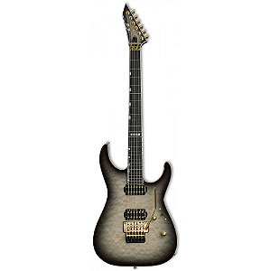 Guitarra Esp E-II M-II Qm Neck Thru - Black Natural Burst