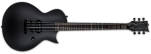Guitarra Esp Ltd Ec Black Metal - Black Satin