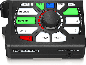 Processador de voz - Perform-V - TC Helicon