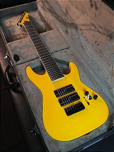 Guitarra Esp Ltd Stephen Carpenter Sc-608 Baritone - Yellow