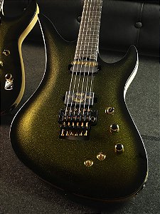 Guitarra Schecter Avenger Fr-s 50th Anniversary Gold Burst 4138
